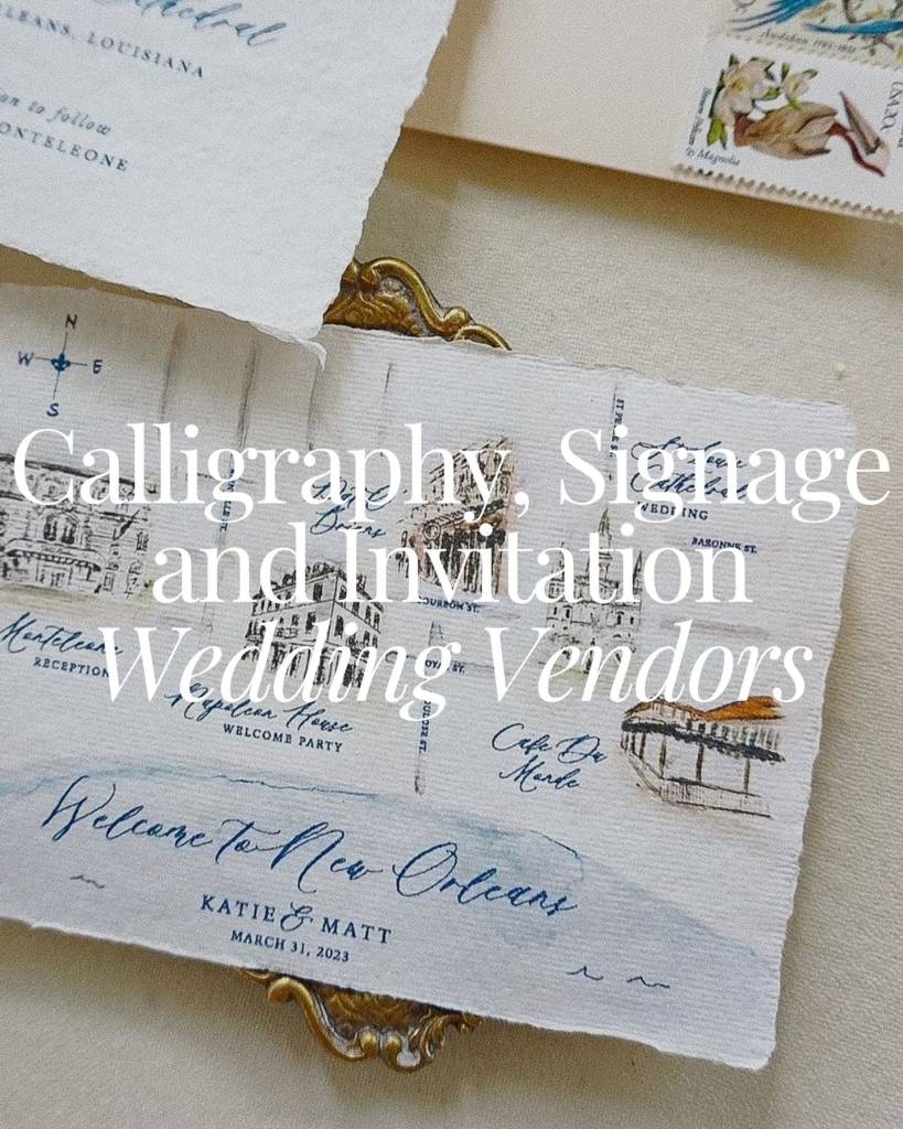 Save this for our favorite Austin & Hill Country calligraphy, signage, and invitation vendors! 💌 •⁠ •⁠ Wed Society |