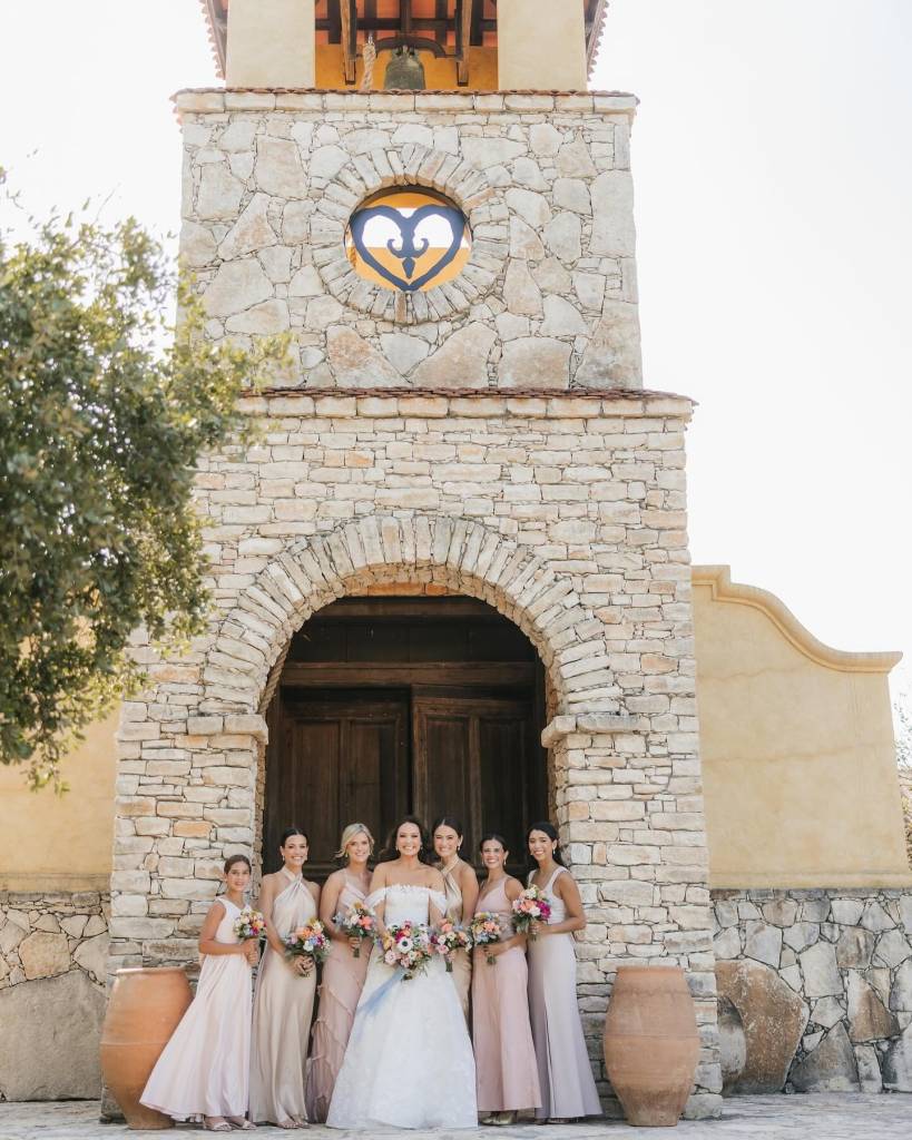 The Branhams celebrated their love in Dripping Springs, surrounded by family and friends. From elegant neutral dresses to bold florals